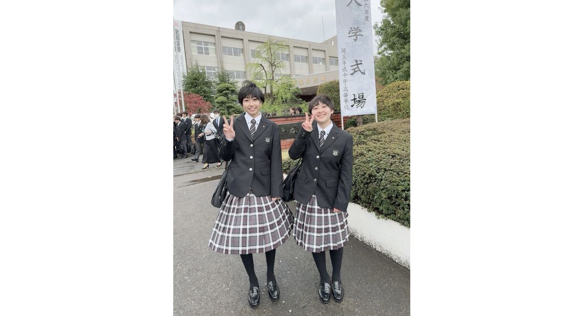 ドキドキの入学式